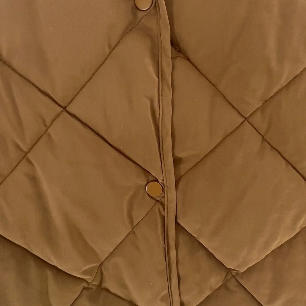 Rainbow Day Quilted Button Up Crewneck Jacket - Size S - Picture 6 of 7